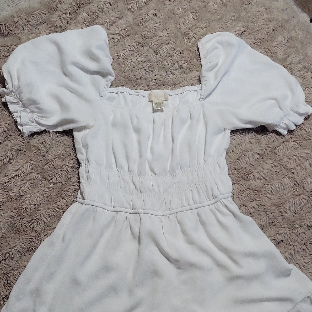 Altard State White Ruffled Romper - Picture 4 of 7